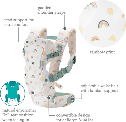 INFANTINO Flip 4w1 nosidełko ergonomiczne 3-14,5kg