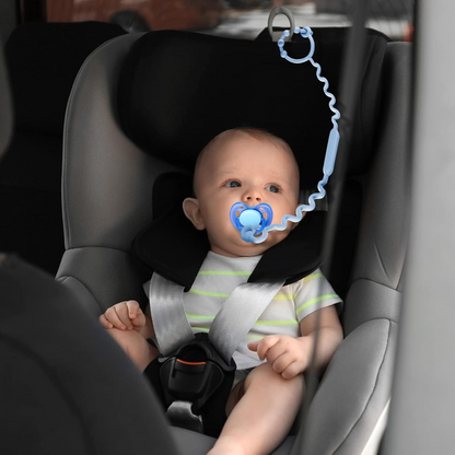 STRAPS FOR BABY attache-tétine en silicone, attache pour anneau de dentition et jouets 30 cm