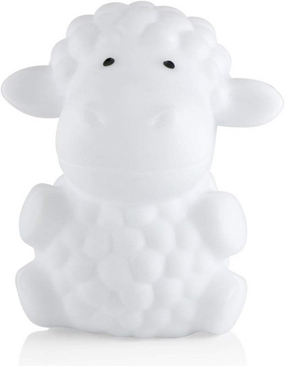 MINILAND Night Sheep nočná LED lampička, 5 farieb, 12,5 cm