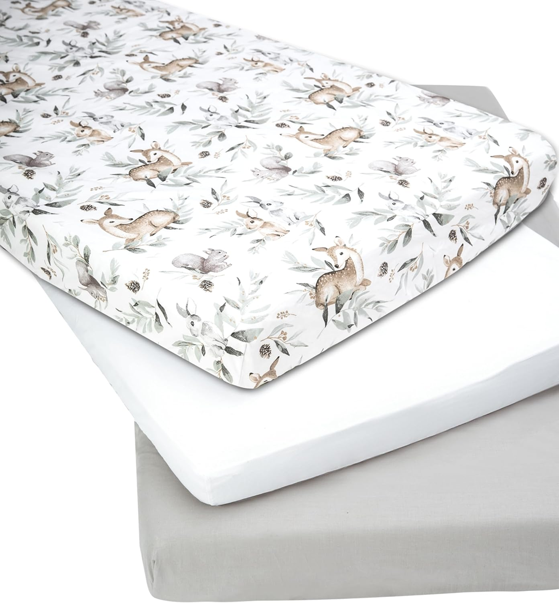 MEDIPARTNERS drap-housse pour lit bébé 60cmx120cm x3