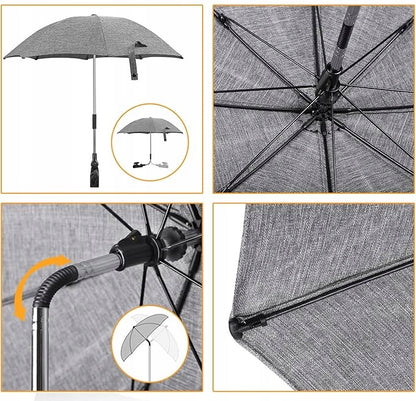 WINLOAD parasol ochronny do wózka średnica 73 cm promienie UV wodoodporny