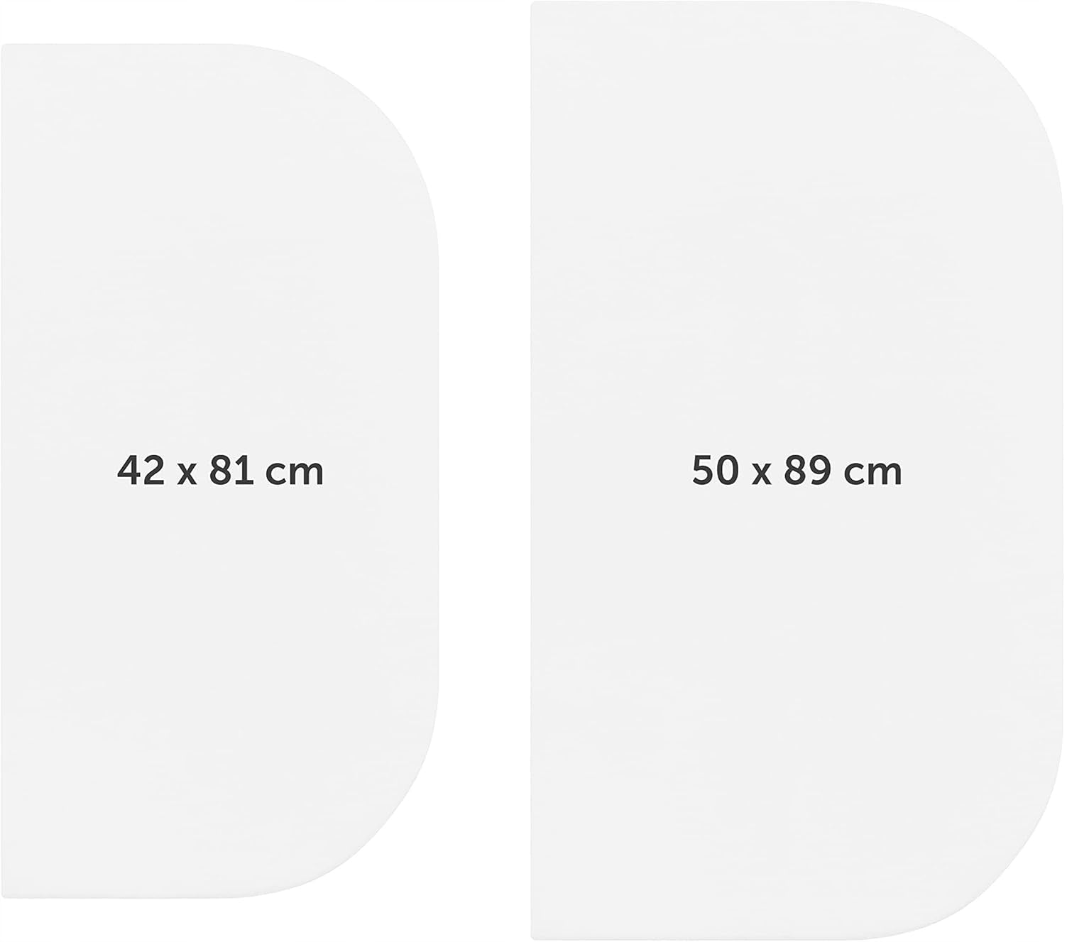 LALENI cearșaf cu elastic pentru leagăn 42x81, 2 buc.