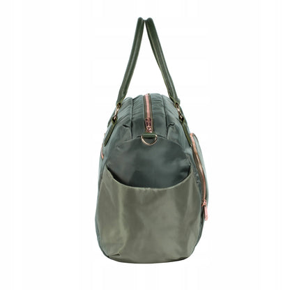 LASSIG Gold Label Avenue OLIWKOWA torba na pieluchy z przewijakiem, oliwkowa, sportowo-elegancka