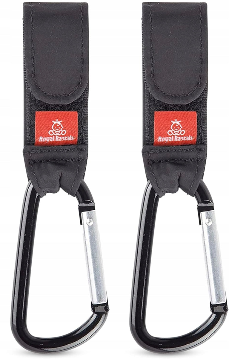 ROYAL RASCALS attaches pour sac à fixer sur la poignée de poussette, lot de 2