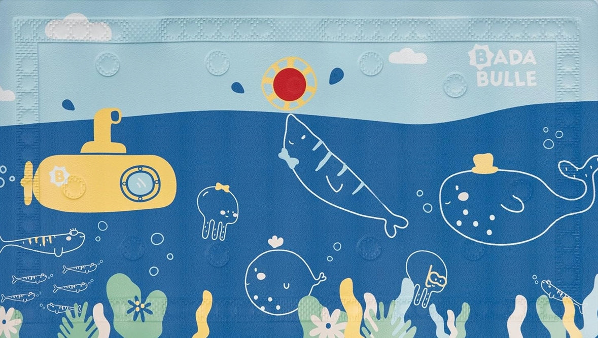 BADABULLE tapis de bain antidérapant 40 x 70 cm