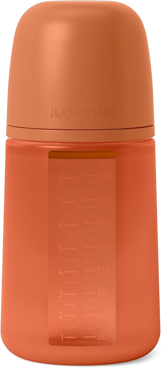 SUAVINEX SELECTION Flasche mit symmetrischem SX PRO Sauger 240ml 3m+