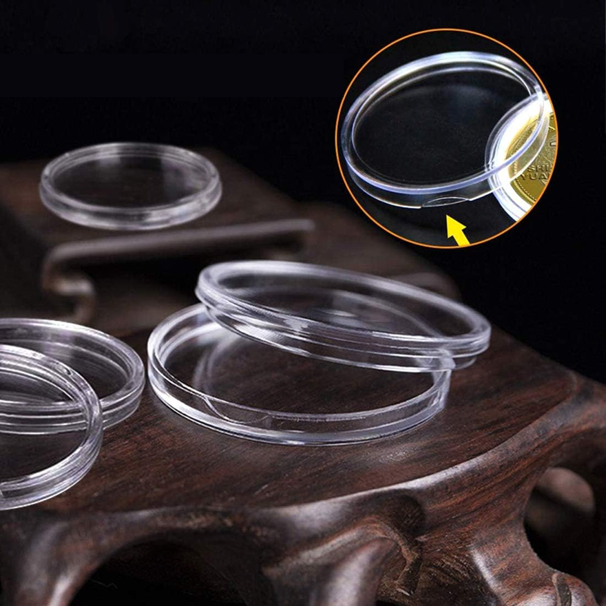 KYRIO 100 capsules pour pièces de monnaie + 90 joints en 5 tailles