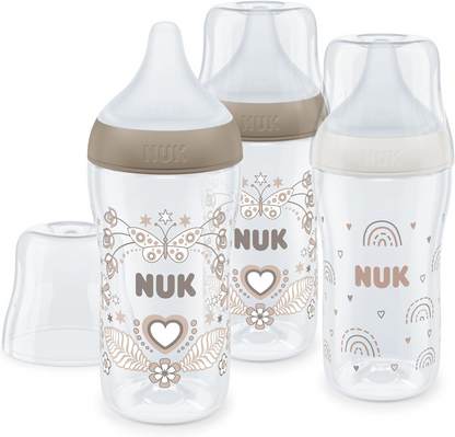 NUK Perfect Match set de démarrage biberons 260ml x3