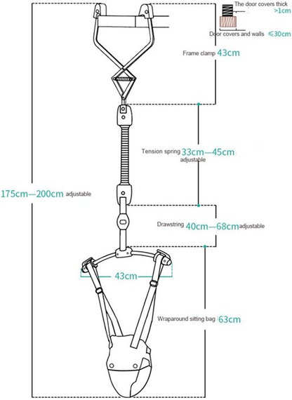 HAHAFISH skoczek futrynowy 6-24 m do 16 kg