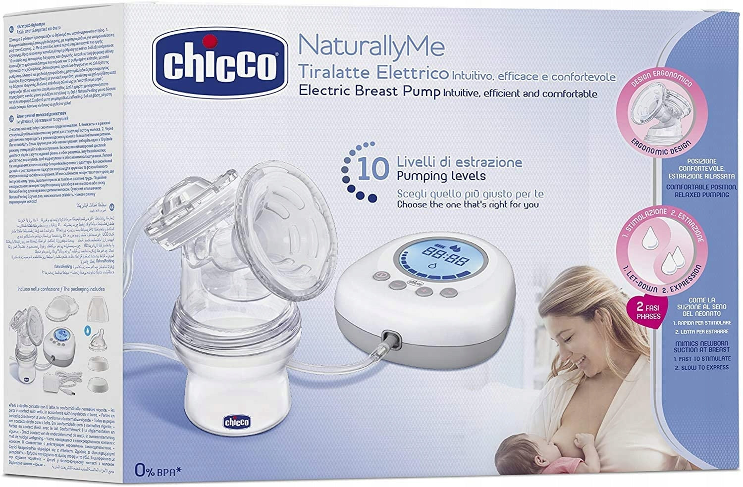 CHICCO NaturallyMe LAKTATOR elektryczny – zdjęcie produktu 4