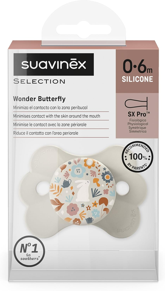 SUAVINEX smoczek SELECTION SX PRO silikon 0-6m