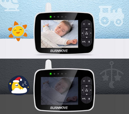 BURNNOVE SM35PTZ zdalnie sterowana niania elektroniczna 3,5"