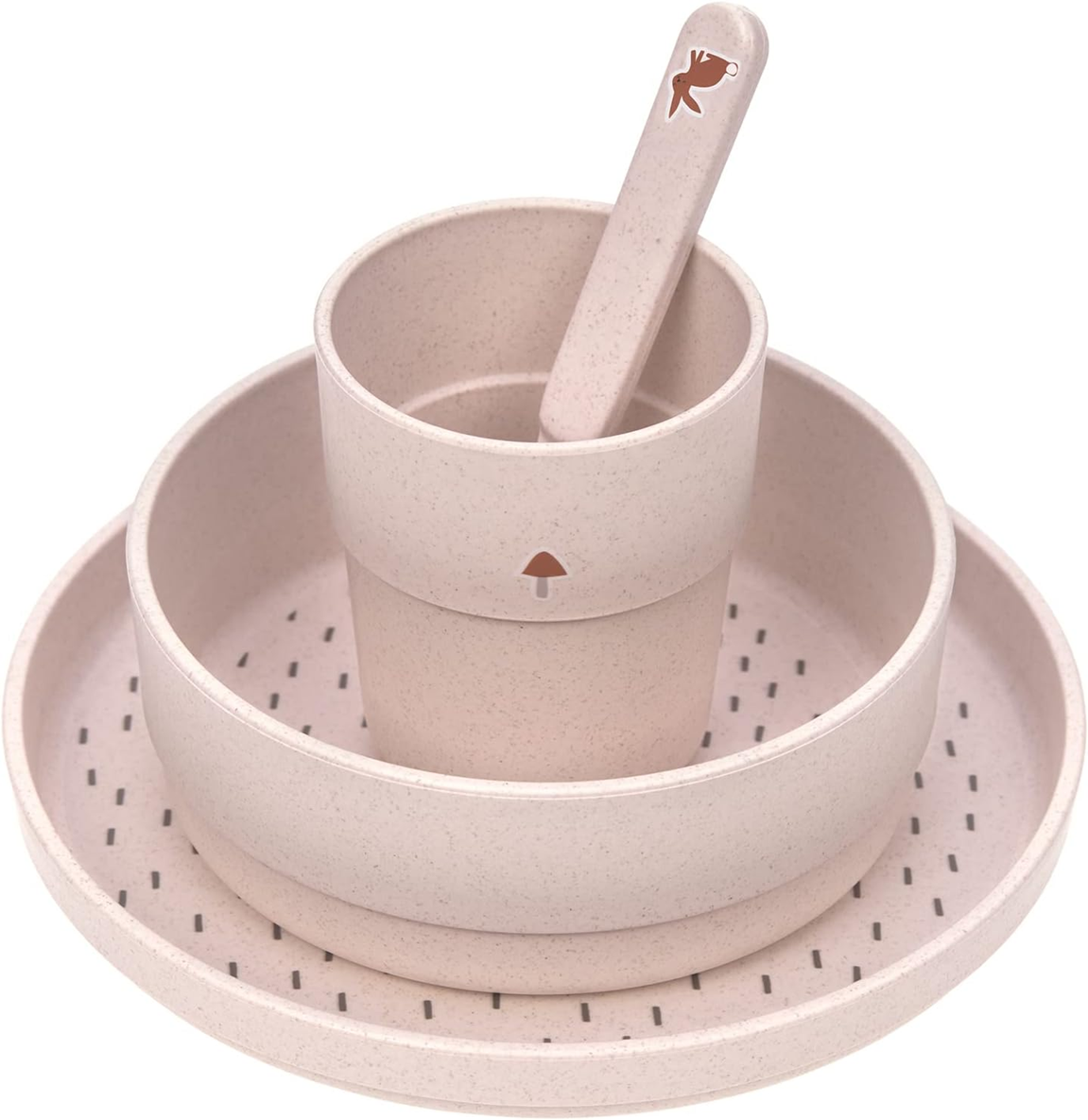 LASSIG set de vaisselle sans mélamine Little Forest Rabbit