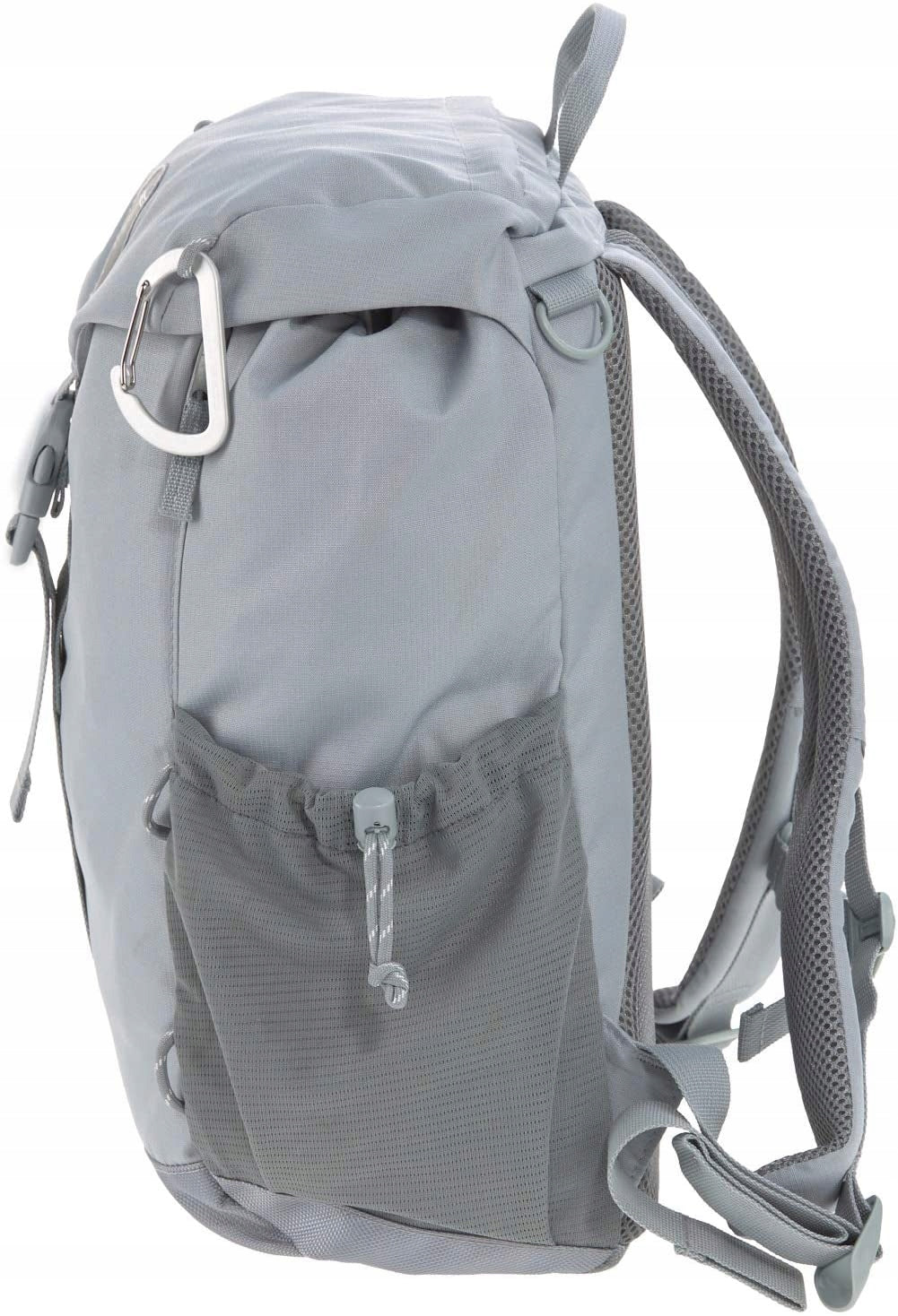 LASSIG torba plecak na akcesoria OUTDOOR grey 1, szary plecak na pieluchy i akcesoria z uchwytem i kieszeniami