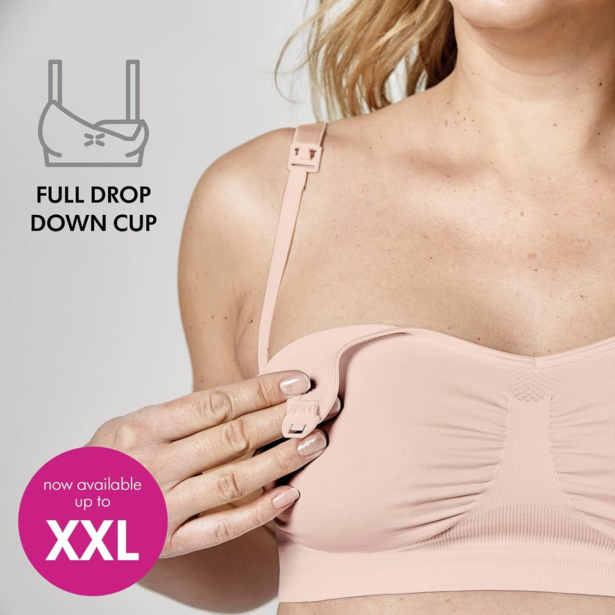 MEDELA KEEP COOL ULTRA seamless nursing bra XL