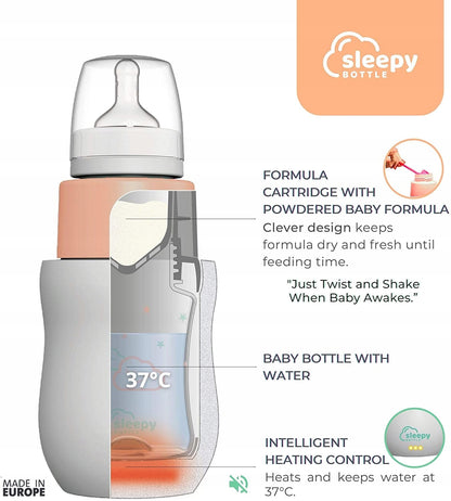SLEEPY BOTTLE zestaw startowy podgrzewacz z butelk – zdjęcie produktu 4