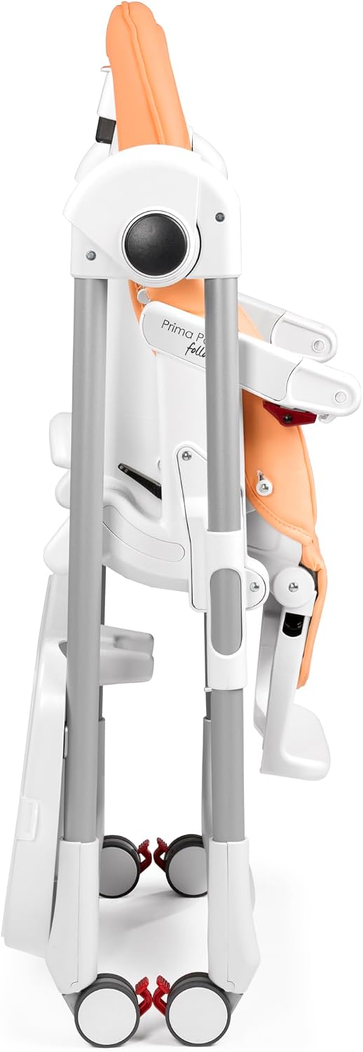 PEG PEREGO Prima Pappa Follow Me krzesełko do karmienia do 15kg, składane krzesełko z regulacją wysokości