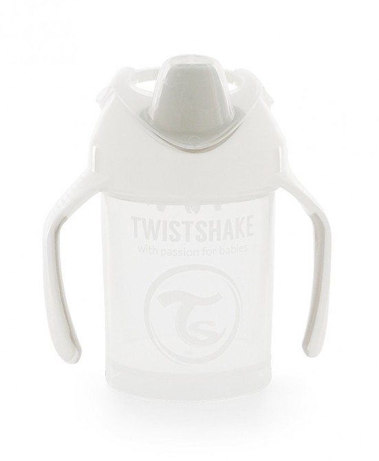 TWISTSHAKE Mini Cup gobelet anti-fuite avec bec et mixeur 230 ml 4 m+