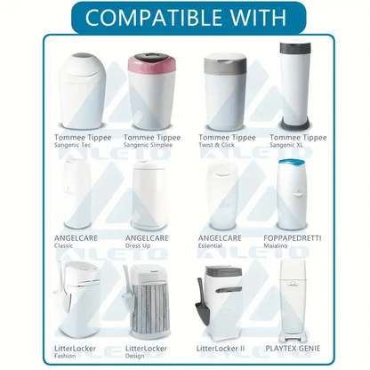 ALETO wkład folia do tommee tippee angelcare litterlocker itd x3
