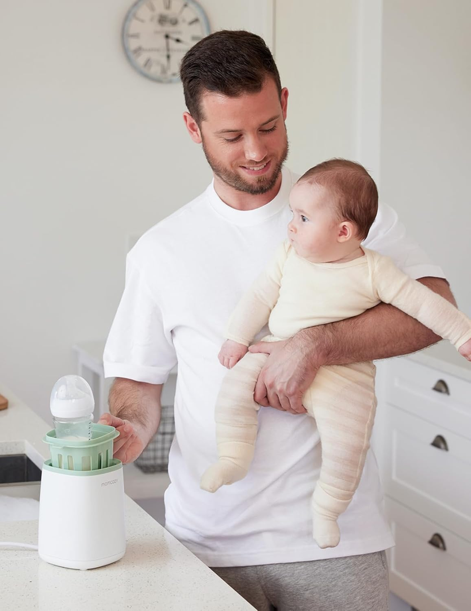 MOMCOZY chauffe-biberon et chauffe-pots 4 en 1