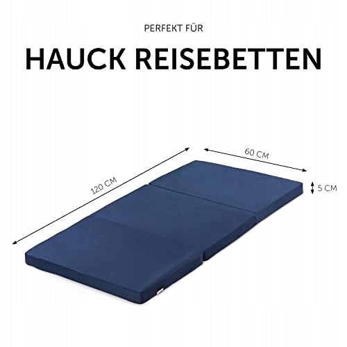 HAUCK matelas pour lit parapluie épaisseur 5cm 120x60