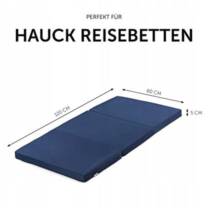 HAUCK matelas pour lit parapluie épaisseur 5cm 120x60