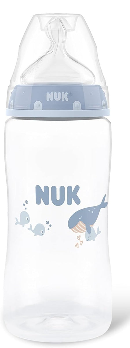 NUK First Choice μπιμπερό 300 ml θηλή M μεσαία ροή 3 m+ ΦΑΛΑΙΝΑ