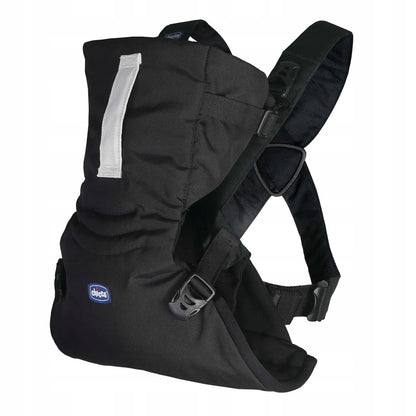 CHICCO EASY FIT nosidełko ergonomiczne, czarne nosidło dla noworodka do 9 kg, miękkie i ergonomiczne
