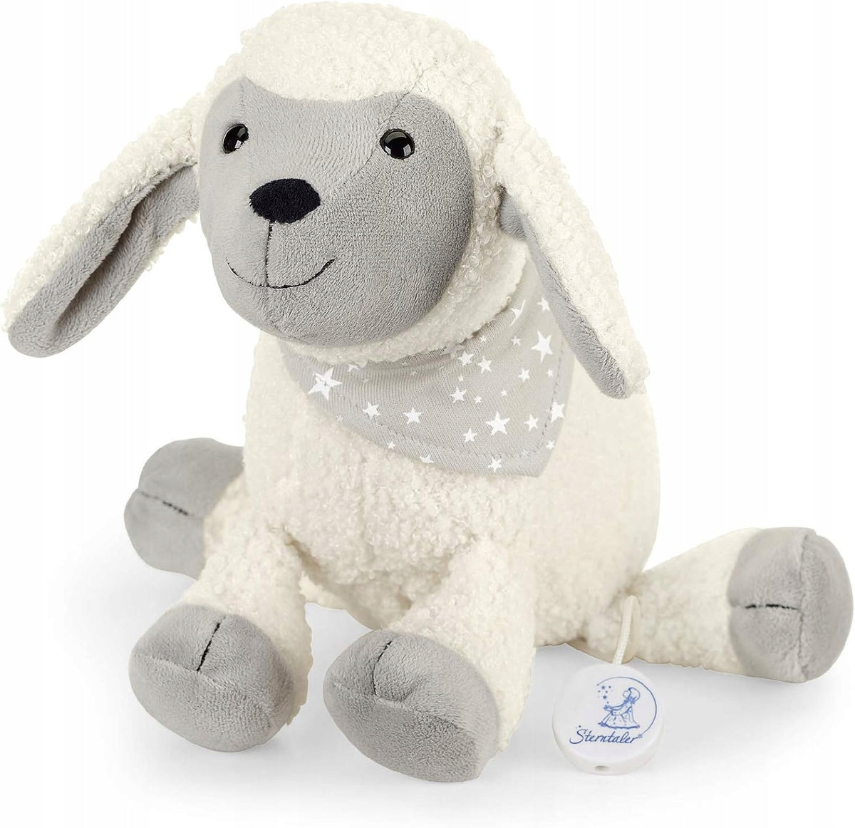 STERNTALER Owca Stanley przytulanka z pozytywką L "O. pluszowa owca z pozytywką, 24 cm