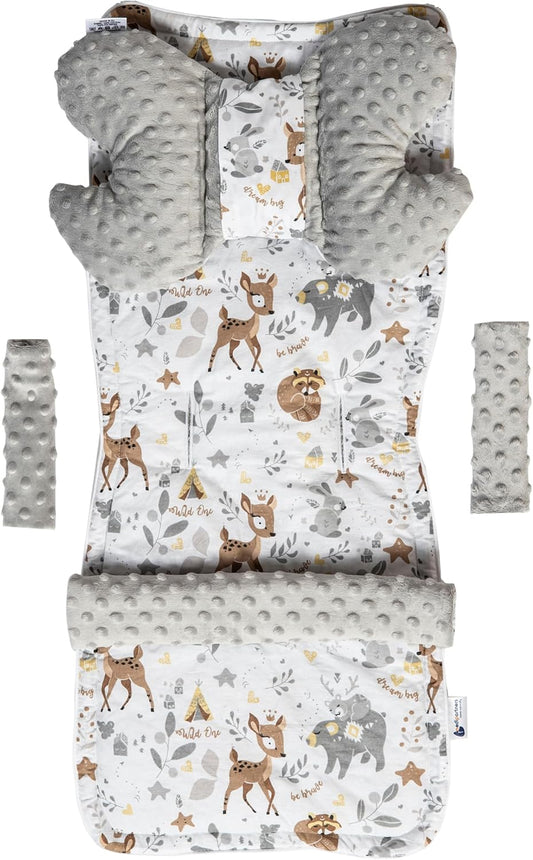 MEDI PARTNERS insert pour poussette papillon protections MINKY