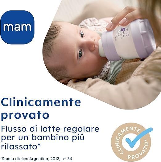 MAM Easy Start zestaw butelek dla noworodka Anti-Colic 5el. butelka antykolkowa dla niemowlęcia