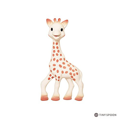 GIRAFE SOPHIE ensemble anneau de dentition avec porte-clés
