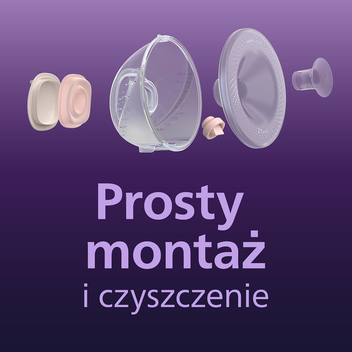 PHILIPS AVENT podwójny laktator muszlowy HANDS-FREE SCD553/11 – zdjęcie produktu 4
