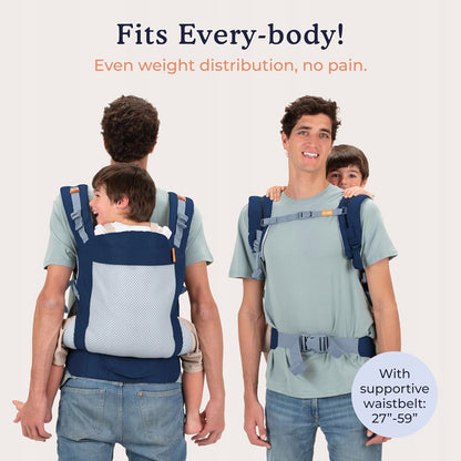 BECO TODDLER nosidełko klamrowe 9-27kg mesh 3d