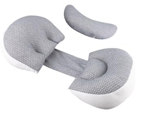 CHILLING HOME oreiller de grossesse compact réglable