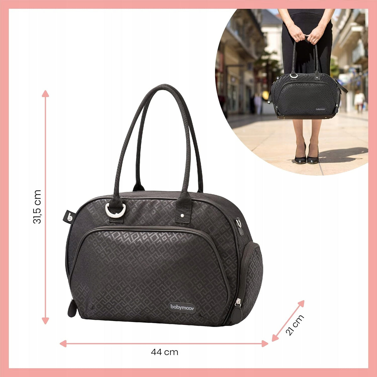 BABYMOOV Wickeltasche TRENDY BAG + Zubehör
