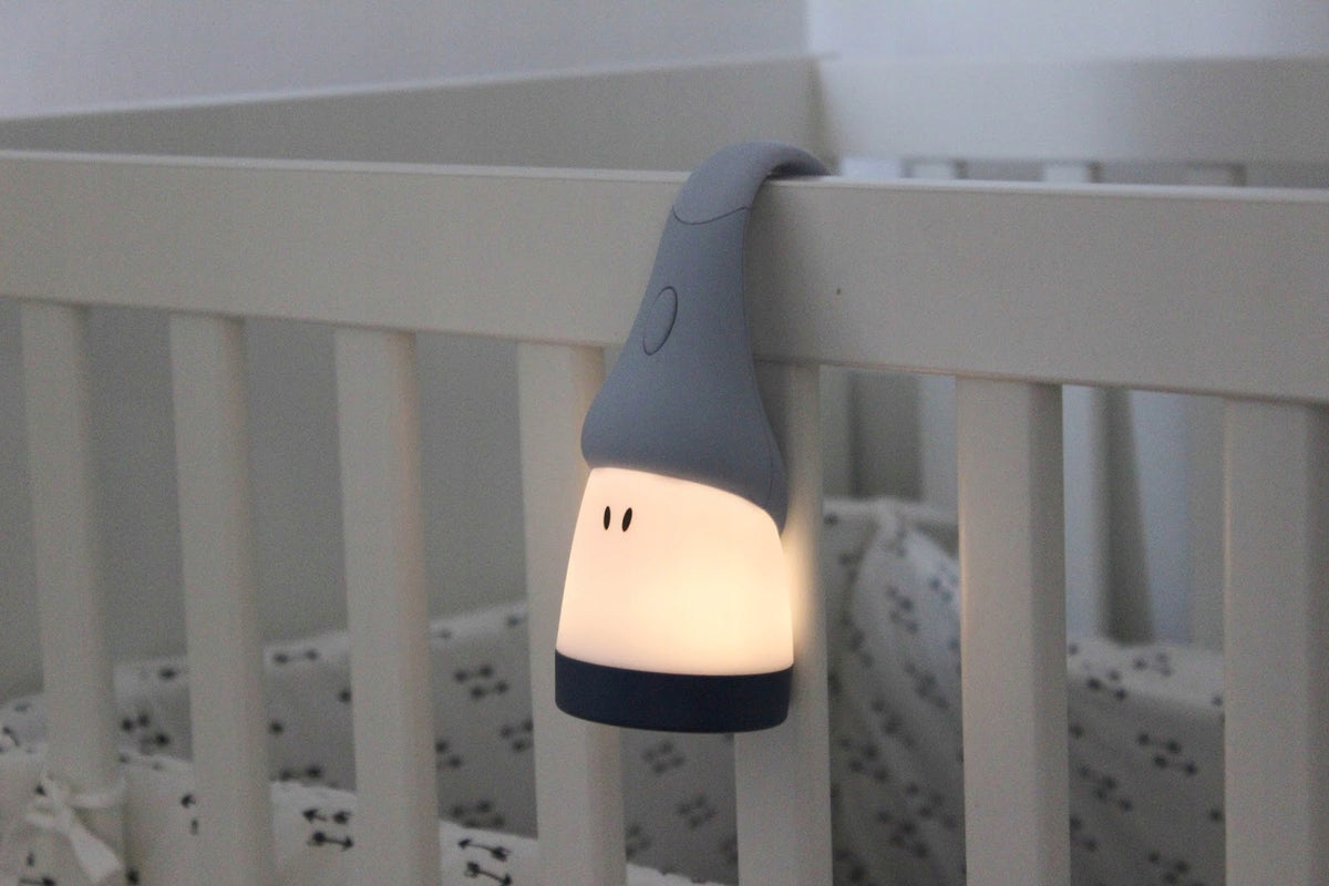 BEABA Pixie 2w1 latarka przenośna lampka nocna LED, niebieska lampka do łóżeczka