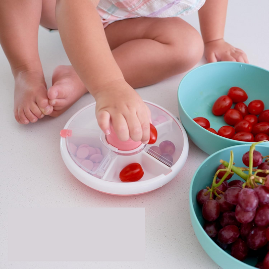 GOBE Snack Spinner récipient rotatif pour snacks 5 compartiments 5,5 x 16 cm