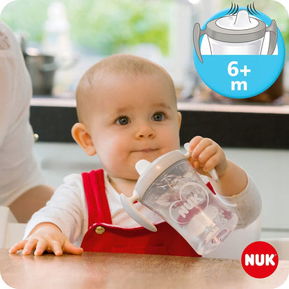 NUK ivástanuló készlet, pohár + 3 itatófej