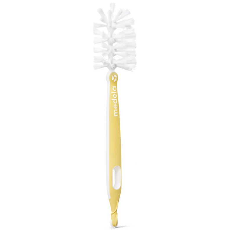 MEDELA 2en1 brosse de nettoyage pour tétines et biberons 30 cm + support