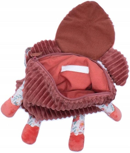 DEGLINGOS sac à dos en peluche pour maternelle CERF 26 x 36 cm