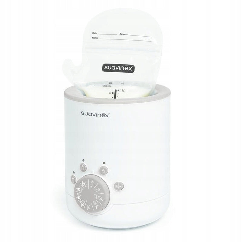 SUAVINEX chauffe-biberon et chauffe-pots 3-en-1