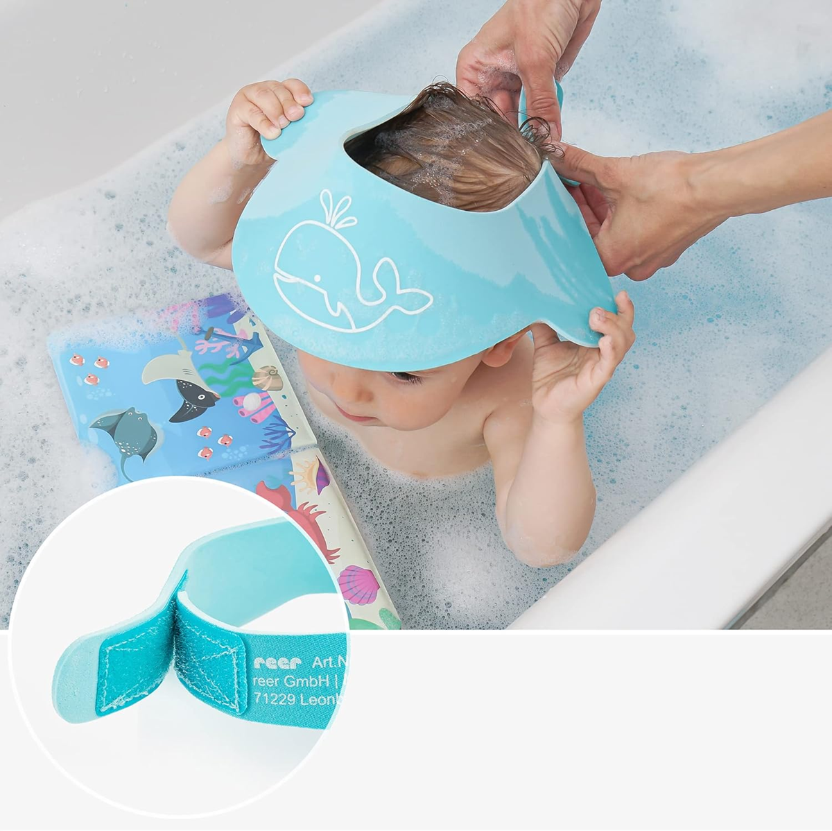 REER MyHappyBath Cap rondo de bain pare-soleil 40-55 cm