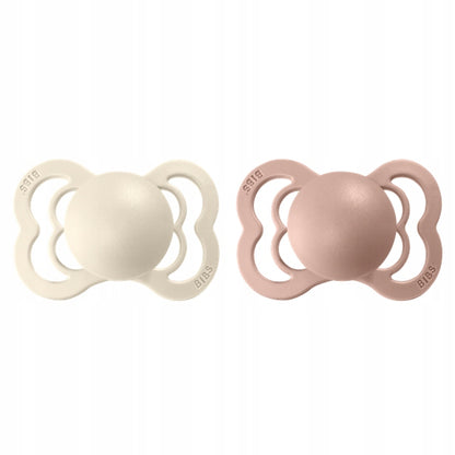 BIBS SUPREME sucettes apaisantes en silicone 0-6 mois SYMÉTRIQUES