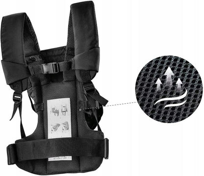 HAUCK porte-bébé ergonomique 3way carrier jusqu'à 12kg