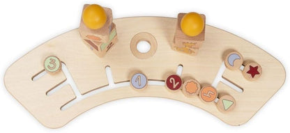 HAUCK Alpha Play Sorting Set tray with toy for high chair