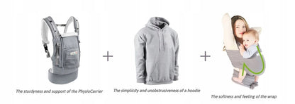 LOVE RADIUS εργονομικός μάρσιπος με κουκούλα HOODIE CARRIER – φωτογραφία προϊόντος 4