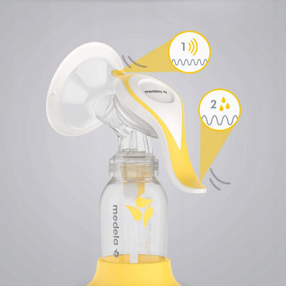 MEDELA Harmony Flex laktator ręczny 2fazowy U "O