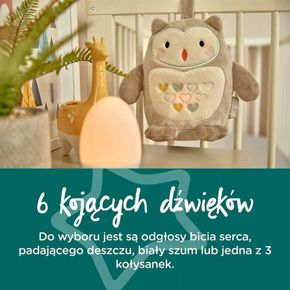 TOMMEE TIPPEE Sowa Ollie PRZYTULANKA dźwięki bez lampki