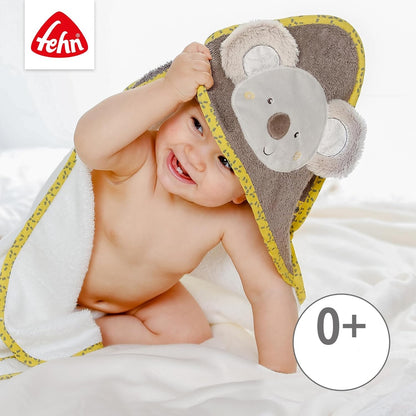 Serviette à capuche en coton FEHN Koala Australie 80 x 80 cm